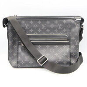 Louis Vuitton Odyssey Messenger Monogram Eclipse Black Shoulder Bag Black